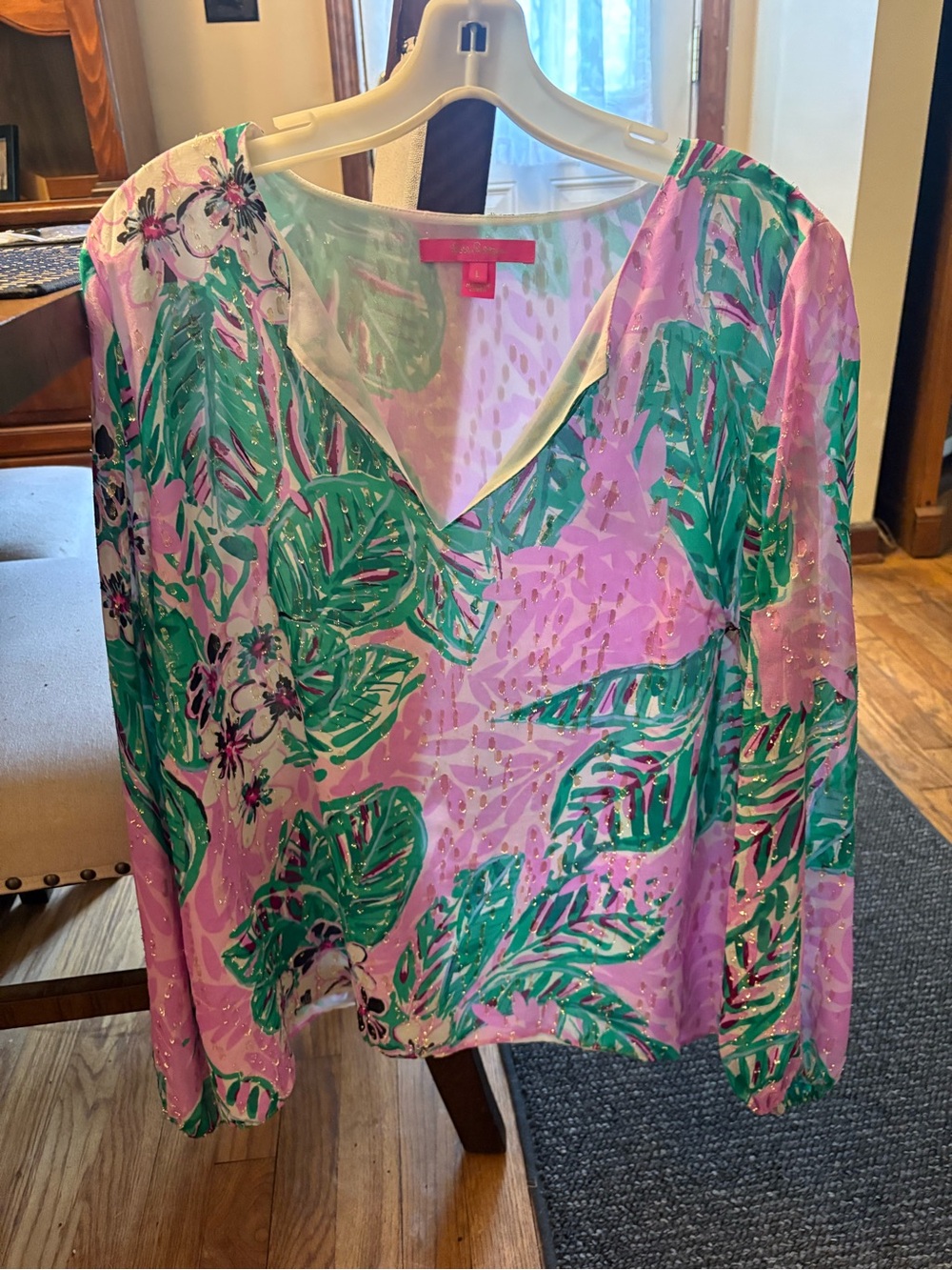 3 Lilly PulitzerShirts. 65 for all size large. New no tags